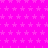 Static image of a bright pink background with a repeating pattern of lighter pink star shapes, partially overlaid by a solid gray rectangle in the bottom right corner.