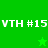 Green background with white text "VTH #15" and a green star icon that changes position between frames.