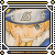 Pixelated anime-style portrait of a character with blonde hair, blue eyes, and a headband featuring a spiral symbol within a square border.