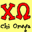 Red X and Omega symbols on yellow background with pixelated black text below.