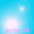 A four- shows a light blue background with a bright white circular light effect and pink text reading "sofa <3" in each