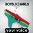 six pixelated shows a teal figure with red and green accents, each displaying different text below the figure