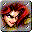 Pixelated anime-style character faces with varying hair colors and expressions in a