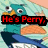 Pixelated cartoon duck with teal body, orange beak, and blue wings displays text changes across frames.