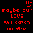 Red pixelated text and heart symbol on black background, repeated twice in a