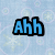 Pixelated text 'Ahh' and 'Beach' on left, 'DA' on right over beach background with palm tree.