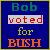 Six distinct pixelated text in a , each with colored backgrounds and multi-colored text stating negative opinions about 'Bob'