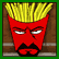 Four pixelated cartoon characters from Aqua Teen Hunger Force displayed in a 2x2 contact sheet with green borders, each character shown as a distinct animated frame.