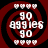Four identical circular icons with red and black spiral backgrounds, white text reading '90', '899ies', '90', and heart symbols at top/bottom.