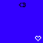 Blue background with white heart icons and black '<3' symbols arranged in a pattern, partially cropped on the right side