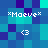*Maeve* text appears four times in white pixelated font on a blue-green gradient background with repeated *<3* symbols below each name.
