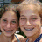 Two people in a close-up photo on the left, blue text on yellow background with 'tropois spring', 'Lauren stacy', and 'Camp' written below.
