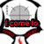 Animated icon shows a gray target with crosshairs inside a black-and-white hourglass frame, red text changing across frames.