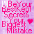 A 4x4 contact sheet of a pixelated animated icon featuring pink text and hearts on a purple background, with frame-to-frame variations in text color and heart visibility.