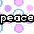 Pixelated icon with four distinct sections: top-left purple and blue circles, top-right pink and black hearts, bottom-left pastel butterflies, bottom-right soccer ball with green heart.