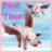 Animated contact sheet showing three frames of a pig-themed icon with text elements and flying pig imagery against various backgrounds.