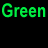 Animated contact sheet of 24 frames showing green text variations and the word 'Day' on a black background with gray transparency corners.