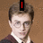 Four pixelated views of a person with brown hair and glasses, wearing a maroon sweater over white shirt against brown background.
