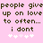 Pixelated text on pink background with white heart symbols below, showing repeated phrases and heart variations.