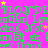 A static image with a bright pink background, green text repeating 'BLOJDE BLOJDE', and scattered yellow stars.