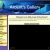 Pixelated static image showing a blue gradient header above a light beige section with a black rectangular area below.