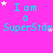 A bright pink background displays repeated cyan text "I am a SuperStar" with scattered white and light purple stars, some of which shift position across frames.