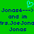 Green background with blue pixelated text and a cyan heart symbol above the text.