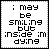 A 4x4 contact sheet of a pixel art animation showing the phrase "i may be smiling but inside im dying" with pink text highlighting changing letters across frames.