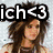 Four -aligned show a woman with long brown hair in different poses and expressions, each overlaid with text containing '<3' or ':]' emoticons