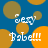 Blue background with orange and brown circular shapes; white text 'sex' and 'Babell' in stylized fonts; no visible animation changes.