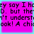 A static image shows four identical pink squares with black text on a cyan background, each containing repeated phrases about 'chikook' and 'the D'.