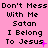 Pixelated text repeats across a pink background with scattered purple star-like dots, forming three of identical phrases