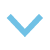 Light blue V-shaped arrow pointing downward on a solid gray background with pixelated edges.