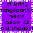 Pixelated purple background with white and light-purple border, displaying repeated text phrases in black pixel font.