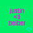 Green background with pink text reading 'justn <3 beiber' and two blue pixelated hearts below.
