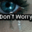 A split-screen image shows a close-up of an eye on the left and a yellow smiley face with text overlay on the right.