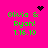 Bright pink background with green text reading "Olivia & Ryan! 1.16.10" and four distinct pixel art symbols above the text in a