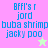 A static image with four colored displaying text and symbols, featuring repeated phrases about football and RIP