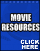 Blue background with film reel graphic, white text 'MOVIE RESOURCES' and 'CLICK HERE', two identical vertical side-by-side