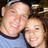 Pixelated photo of two people on blue background with pink text reading TANNER, TANNER & NANNER B.F.F.
