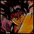 Pixelated anime-style character with dark hair and red clothing, holding a sword, next to text reading 'AnimeIM' and 'com' on a black background.