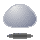 Pixelated cloud-shaped icon with gray base and white top, displaying sequential facial expressions from neutral to angry through changing black line features.
