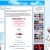 Static image of a pixelated webpage with a blue header bar, light gray sidebar, and central content area containing blurred rectangular shapes and a pink rectangle.