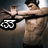 Pixelated image of a shirtless man with dark hair holding a black object, featuring a white and black checkered 'CS' logo on the left.