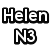 Six colored display text fragments: white with 'Helen N3', purple with 'Has', pink with 'The', green with 'Best', blue with 'Site!', and gray with no text