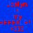 Blue background with red text reading "Joslyn is my BFFALB!! <333" in three , where one 's background changes from blue to cyan