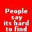 Red background with white pixelated text reading "People say its hard to find cuz.." and "best friends" in two sections.