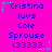 A static digital image with a bright pink background displays repeated text and star symbols in blue and cyan.