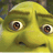 Animated contact sheet of Shrek's face in three distinct expressions: neutral, wide-eyed shock, and grinning smile.