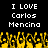 A pixelated animated contact sheet showing two identical frames of text above a yellow flame-like animation on black background.